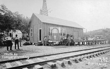 Coal & Coke Railroad Train Depot Pinch West Virginia WV - Reprint picture