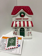 2026 Target Christmas Candy Shop LED Ceramic Light Up House Village NWT picture