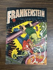 Frankenstein Comics #14 July August 1948 Dick Briefer Prize Golden Age picture