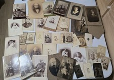 Antique Victorian Photo Album CDV Cabinet Cards 1860s-1900s Maine New Brunswick picture