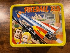 Vintage 1964 Fireball XL5 Metal Lunch Box King-Seeley Thermos ITC No Thermos picture