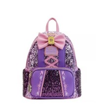 🔥GRAIL🔥Disney Princess Rapunzel Sequin Loungefly SOLD OUT AGAIN 🩷💜 picture