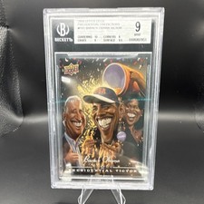 Upper Deck 2008 PV-1 Barack Obama Presidential Victor BGS 9 picture