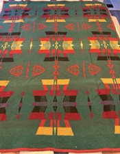 Pendleton Cayuse Woolen Mills Blanket Native American Copyright 1921 ~ 67x53 picture