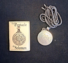 Pentacle of Soloman Amulet Necklace for Healers Hermetic Talisman picture