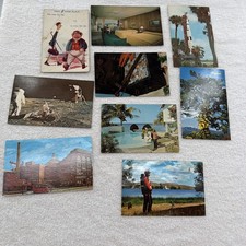 9 Vintage Florida & Jamaica Postcards Never Used Made In USA/Canada/Jamaica picture
