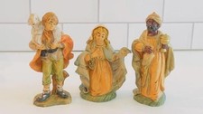 Vintage Italian Fontanini Christmas Nativity Figures Set/3 picture