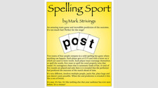 Spelling Sport Up Close by Mark Strivings - An Amazing Prediction picture
