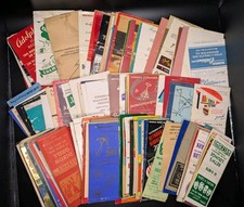 Random lot of 20 Vintage matchbook covers picture