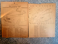 FREE SHIP 1946 Lincoln Body Exterior Views Automobilia Ephemera picture