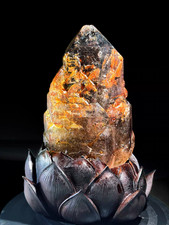 3.54LB Rare Natural Super Seven skeleton Castle Quartz Rough Crystal Collection picture