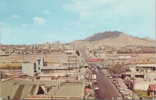 Panoramic View, Ciudad Juárez, Chihuahua, Mexico chrome Postcard picture