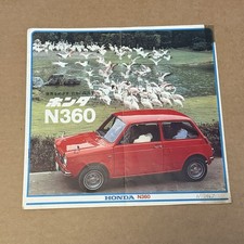1960s HONDA N360 JAPANESE ADVERTISEMENT BROCHURE picture
