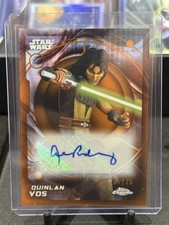 Topps 2026 Chrome Star Wars Quinlan Vos Al Rodrigo Hard Signed Auto 01/25 alpha picture