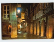 Postcard Villar street Santiago de Compostela Spain picture