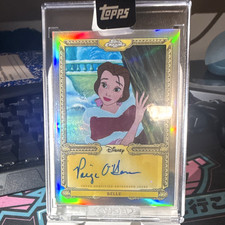 Topps 2026 Mint Disney Chrome Autograph Belle Paige O'Hara CA-PO Comic Con picture