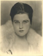 Beautiful actress ;arge antique art portrait photo by Nickolas Muray  NY picture