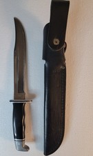 Vintage Buck Knife 1972- 1985 Model 120 With Sheath picture