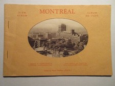 1940's Montreal View Album by Raoul Pellissier 16 photo print pages picture