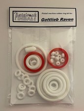 1986 Gottlieb / Premier Raven Pinball Machine Rubber Ring Kit picture