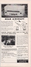 Nova-Tech Air-O-Ear Aircraft Radio Print Ad 1959 Vintage Aviation picture
