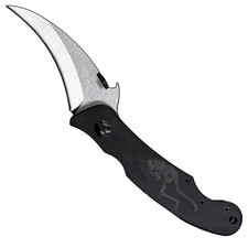 Elvia SF Claw Folding Pocket Knife 154CM Blade G10/Micarta Handle 18.2cm picture