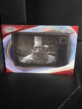 2025 Topps Chrome Disney CHEF GUSTEAU Image Variation RARE Red Refractor /5 picture