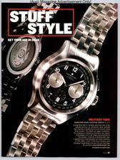 Hamilton Khaki Aviation Watch Military Timepiece Stainless 2003 Advertisement picture