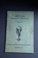 Vintage October 1946 Los Angeles Telephone Directory PBX Bell System 60 Pages picture