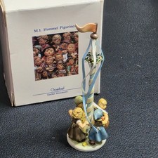 Hummel Miniature Figurine Ring Around the Rosie May Pole #286-P  L/E Of 10,000 picture