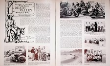 1957 Death Valley Motorcycle Run 3rd Annual - 4-Page Vintage Article picture
