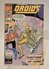 Vintage 1986 Marvel Star Wars Droids #6 C-3PO R2-D2 Star Comics R2-D2 C3PO Cover picture
