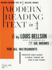 Modern Reading Text in 4/4 For All Instruments picture