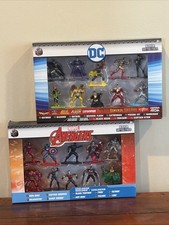 Marvel Avengers/DC Nano Metalfigs 10Pk Die Cast Jada Toys Brand New Unopen Boxes picture