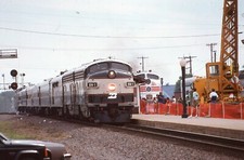 Duplicate Train Slide Burlington Northern BN-1 06/25/1994 Galesburg IL JJ picture