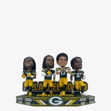 Green Bay Packers 2023 Playoff Bound Mini Bobblehead Scene Bobblehead NFL picture