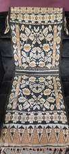 Antique Indonesian Ikat Technique Textile Cloth Wall Hanging/Runner 49