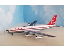 Aeroclassics AC211243 Qantas Airways 707-100 VH-EBG Diecast 1/200 V-Jet Model picture