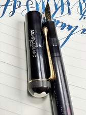 XF Vintage MONTBLANC SIMPLO 15 Fountain Pen 14K SUPER FLEX nib (VIDEO) picture