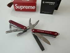 Supreme x Leatherman Squirt PS4 Red Multitool SS21A50 w/ Original Box picture
