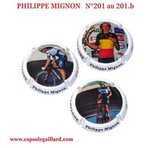 PHILIPPE MIGNON N°201 Champagne Capsule Series of 3 picture