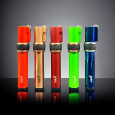 SCORCH TORCH  3.75'' FLINT IGNITER JET FLAME ASSORTED NEON COLORS - MODEL 61585 picture