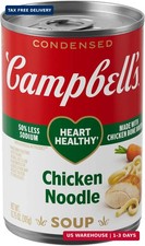 Campbell's Condensed Heart Healthy Chicken Noodle Soup, 10.75 oz Can (Pack of 6) picture