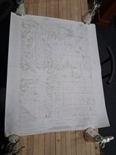 Belleville Wisconsin USGS Topographic Survey Map 1981 27 x 22 picture