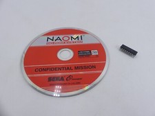 SEGA CONFIDENTIAL MISSION GD CD + KEYCHIP NAOMI ARCADE picture