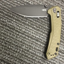 Zero Tolerance Duralock Pocket Knife ZT0203 Olive G10 CPM-M4 Ceracoat Folder picture