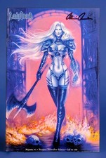 Lady Death Majestic #1 Monte Moore Naughty Firewalker Edition Signed + COA  picture