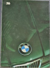1982-1983 BMW 316 Sedan 20pg Catalog Sales Brochure Excellent Original 2/82 picture