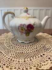 Vintage, 1950s, Porcelain Tilso Musical Floral Teapot Japan, Plays Tea for Two picture