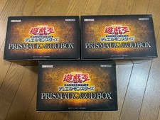 Yu-Gi-Oh OCG PRISMATIC GOD BOX 3 types Complete SET Confirm Slifer Ra Obelisk picture